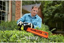 RYOBI ONE+ 22 in. 18-Volt Lithium-Ion Cordless Battery Hedge Trimmer Tool Only