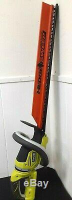 RYOBI RY40602 40 Volt 24-inch Hedge Trimmer withRotating Handle (Tool Only)