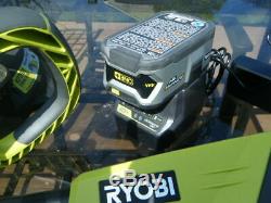 Ryobi 18 Volt Tool Lot Hedge Trimmer & Grass Trimmer/edger + Battery & Charger