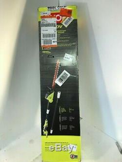 Ryobi 18 in. 40-Volt Lithium-Ion Cordless Pole Hedge Trimmer (Tool-Only)