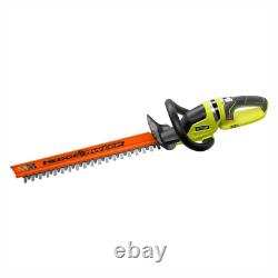 Ryobi 22 in. Cordless Hedge Trimmer 18-Volt Lithium-Ion Power Garden Tool Only