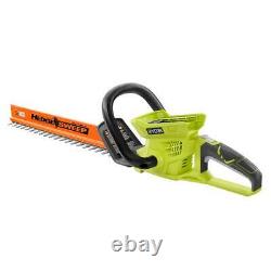 Ryobi 24 Inch 40-Volt Lithium-Ion Cordless Hedge Trimmer (Tool Only) RY40601BCAN