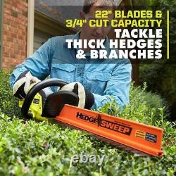 Ryobi Hedge Trimmer 18V Li-Ion+Cordless+Antivibration+Rechargeable (Tool-Only)