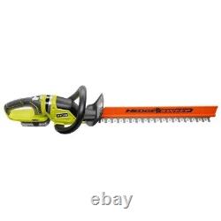 Ryobi One+ 18v 22 Cordless Hedge Trimmer (tool Only) P2606btlvnm