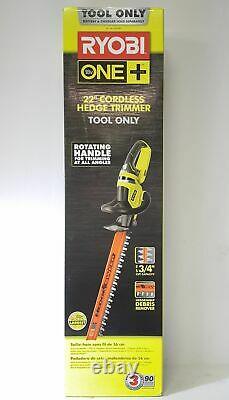 Ryobi P2606B 18-Volt ONE+ 22 Cordless Hedge Trimmer Tool-Only