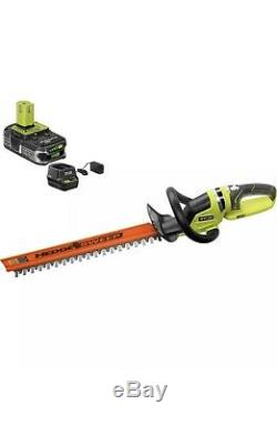 Ryobi RY40601A 24 40V Cordless Hedge Trimmer Tool, Batterie, & Charger INCLUDED