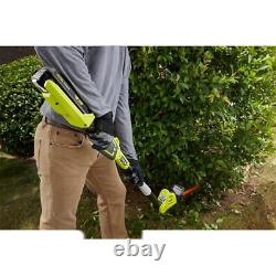 Ryobi cordless pole hedge trimmer 18'' 40 volt lithium-ion extendable tool only