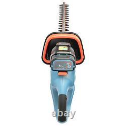 SENIX 22 58 Volt Max Cordless Brushless Hedge Trimmer, Tool Only, Blue (Used)