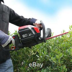 Snapper 60V Hedge Trimmer 2Ah Battery And Charger Included Outdoor Tool SH60V