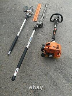 Stihl KM85 Petrol combi tool long reach hedge cutter and chainsaw