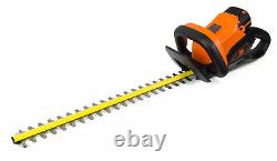 TOP WEN 40415BT 40V Max Lithium-Ion 24-Inch Cordless Hedge Trimmer (Tool Only)