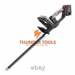 Thunder Tools Cordless Electric Hedge Trimmer 3.0 Battery Bush Trimmer For Lawn
