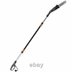 Tools 10-Inch 8-Amp Corded Electric Pole Saw, Adjustable Head & Oregon Bar Chain