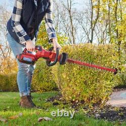 Toro Flex-Force 24 in. 60V Max Lithium-Ion Cordless Hedge Trimmer (Bare-Tool)