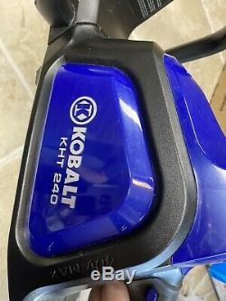 USED Kobalt KHT 240-07 40-Volt Max 24-in Dual Cordless Hedge Trimmer Tool Only