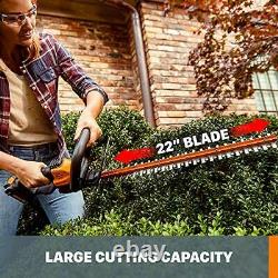 WORX WG261.9 20V 2.0Ah Power Share 20-inch Cordless Hedge Trimmer Bare Tool