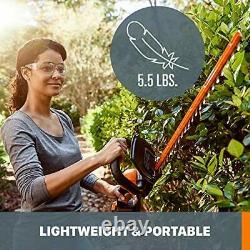 WORX WG261.9 20V 2.0Ah Power Share 20-inch Cordless Hedge Trimmer Bare Tool