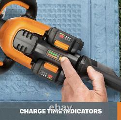 WORX WG284.9 2X20V Powershare 24 Hedge Trimmer with Dual Blades (Tool Only)
