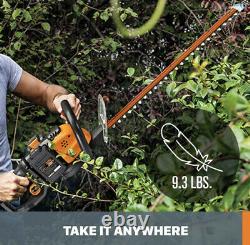 WORX WG284.9 2X20V Powershare 24 Hedge Trimmer with Dual Blades (Tool Only)