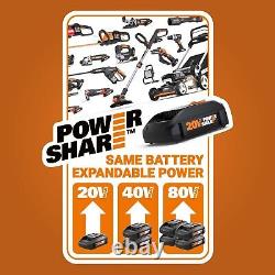 WORX WG284.9 40V Power Share 24 Cordless Hedge Trimmer (Tool Only)