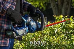 Zombi Power Tools ZHT5817 Hedge Trimmer, 24-Inch, 58-Volt Cordless